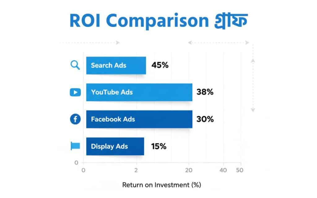 ROI Comparison গ্রাফ