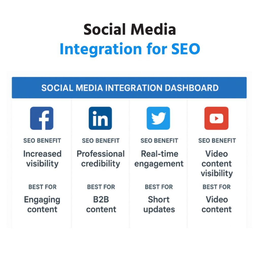 Social Media Integration for SEO